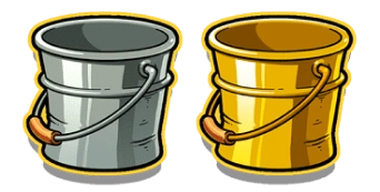 Buckets.